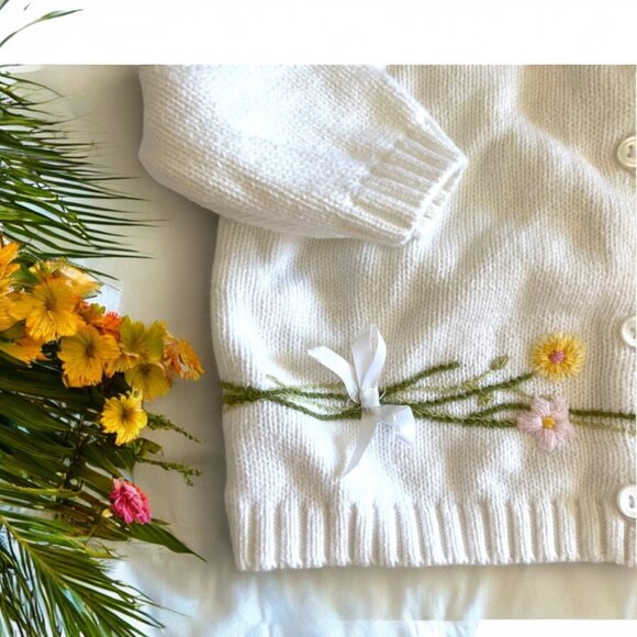 Vintage Gymboree "Sweet As Sugar" line 2004 Tutu Girl Dress and Matching Sweater - Picture 6 of 16